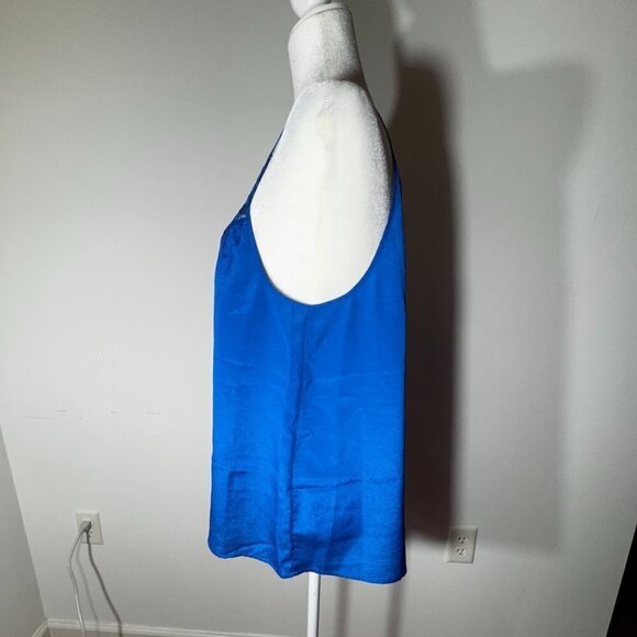 Women's Banana Republic Spaghetti Strap Blue Top - Size Large - Picture 3 of 7